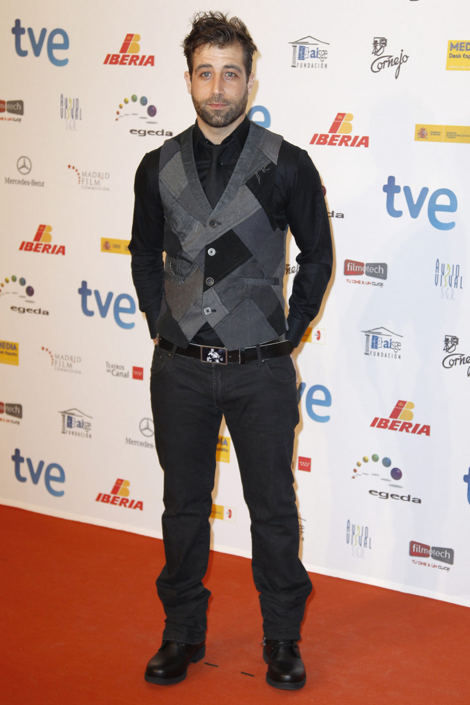 Leandro Rivera en la entrega de los Premios José María Forqué 2013
