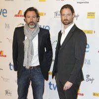 Ginés García Millán y William Miller en la entrega de los Premios José María Forqué