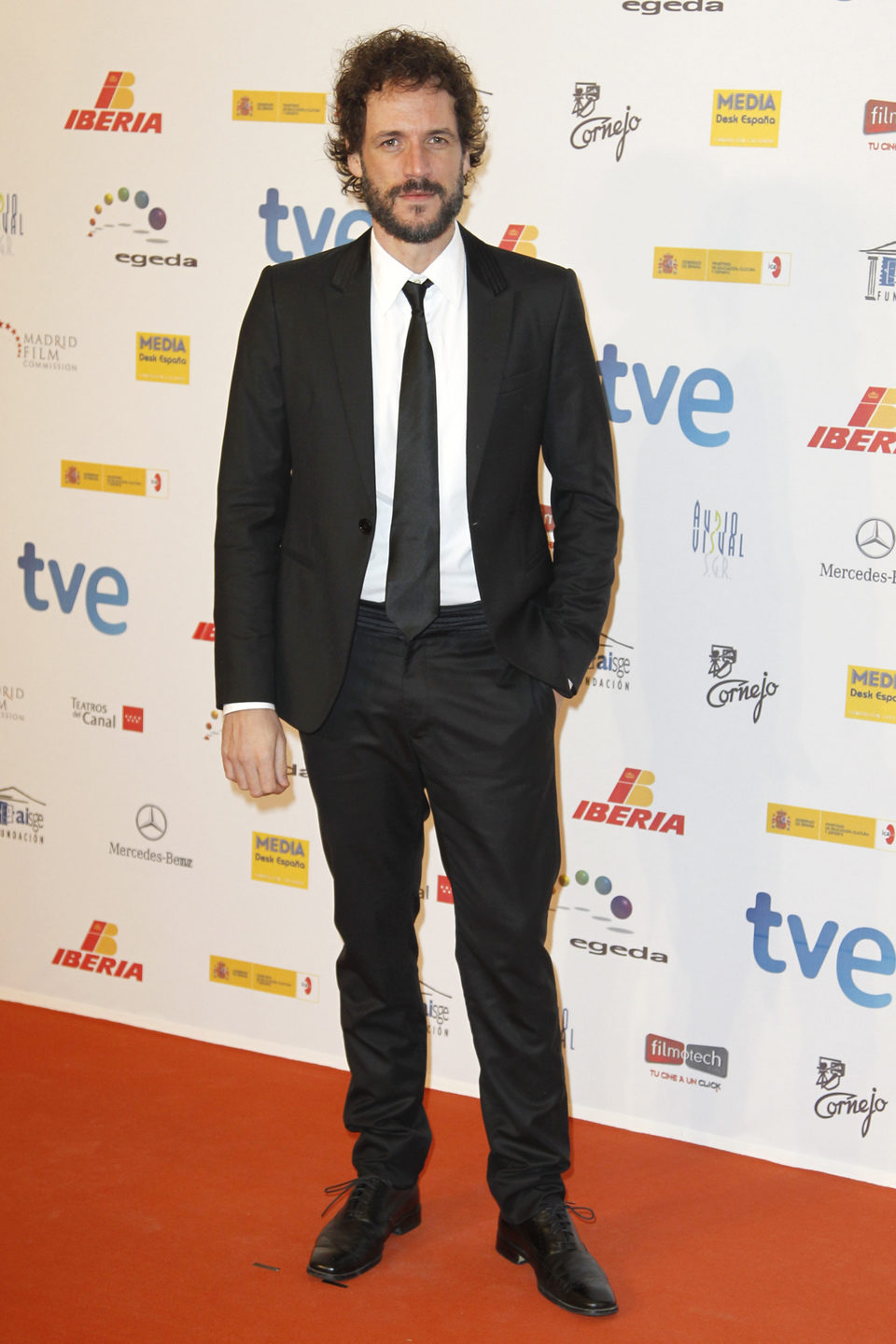 Daniel Grao en la entrega de los Premios José María Forqué 2013