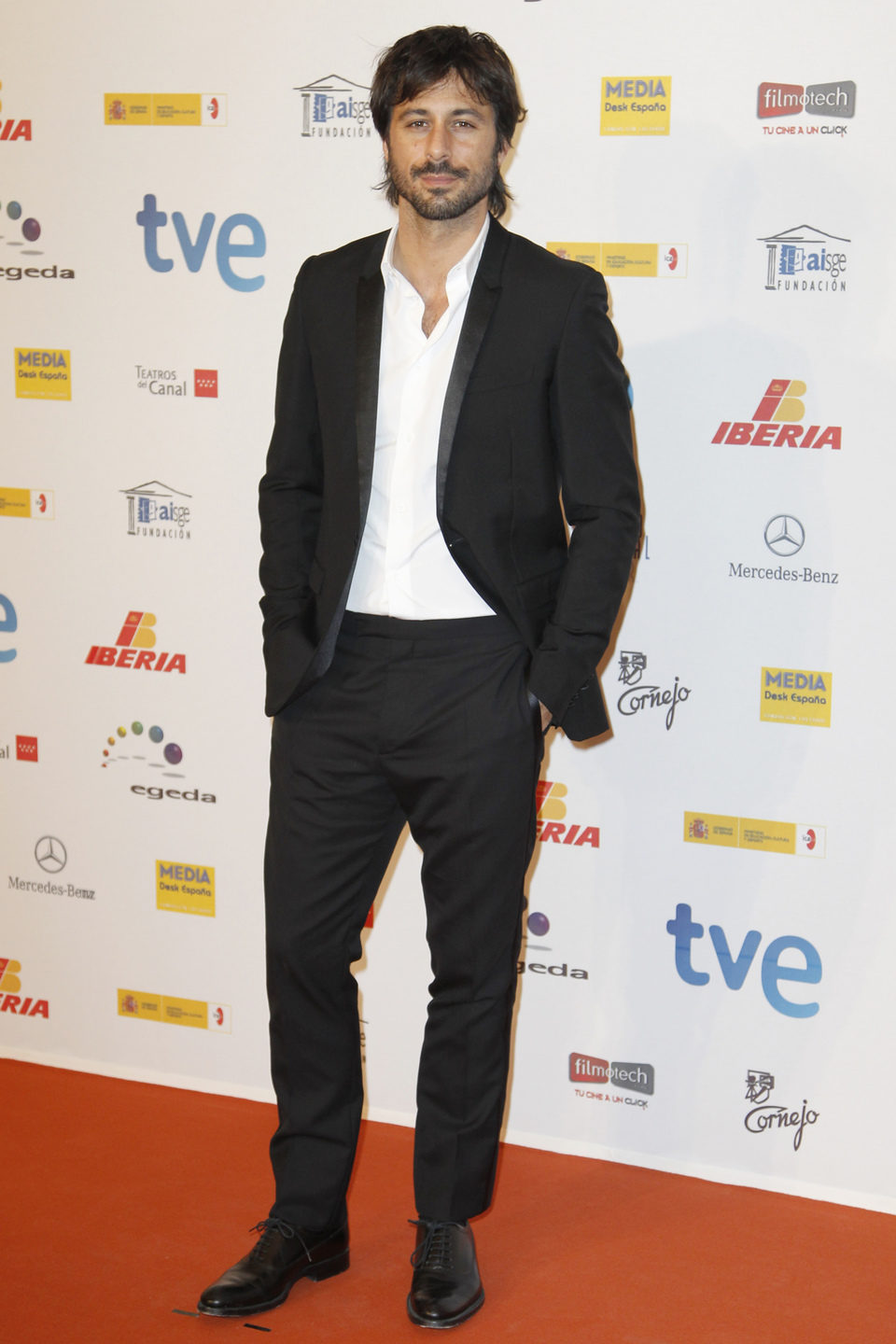 Hugo Silva en la entrega de los Premios José María Forqué 2013