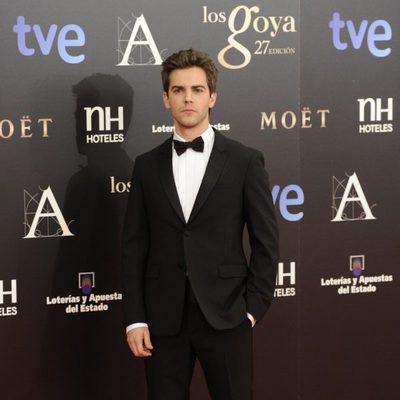 Marc Clotet en la alfombra roja de los Goya 2013