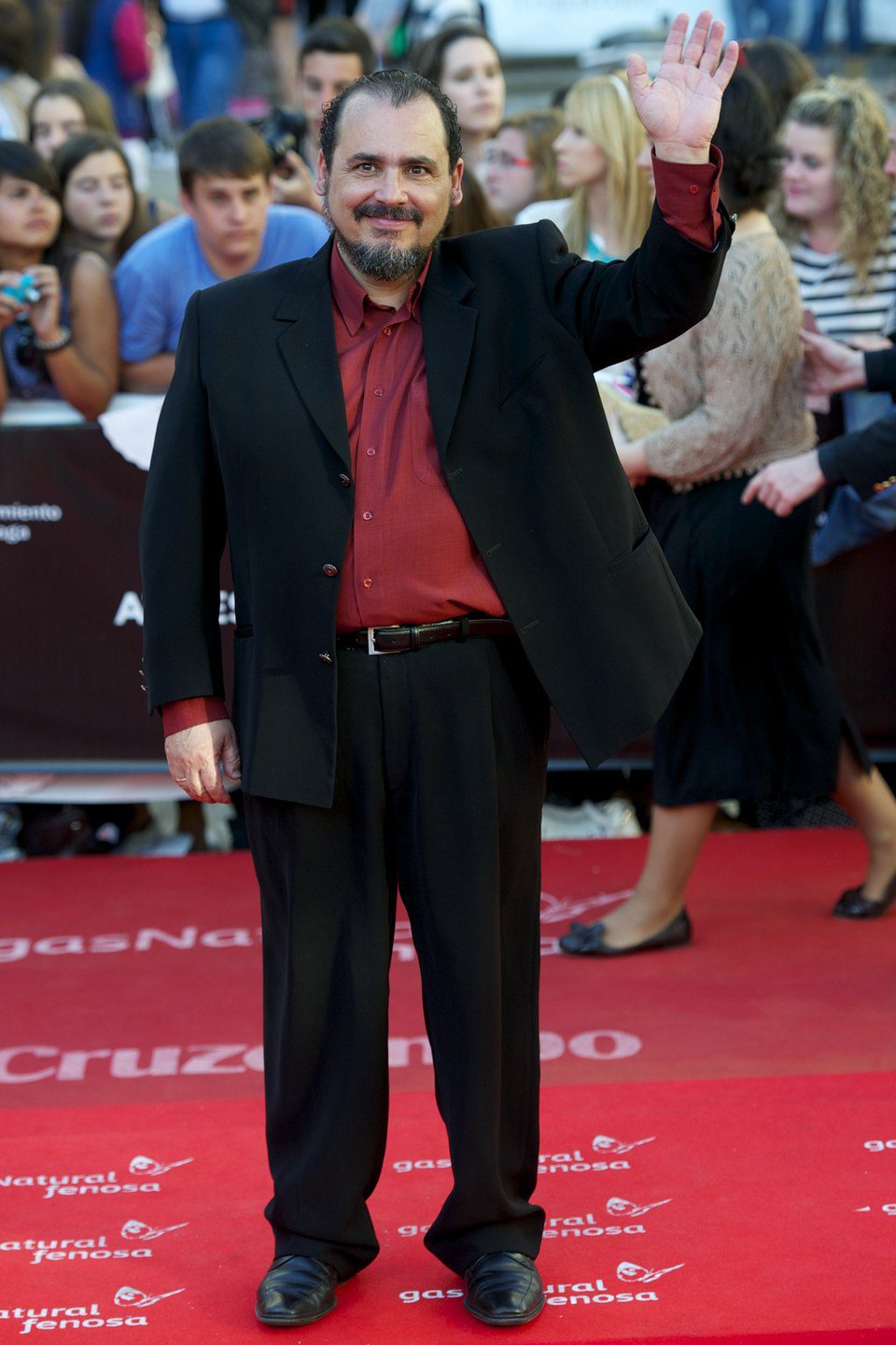 Joaquín Núñez en la clausura del Festival de Málaga 2013