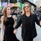 Angelina Jolie y Brad Pitt a su llegada al estreno de 'Guerra Mundial Z' en Londres