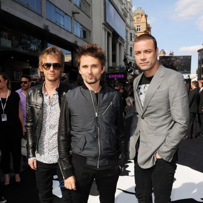 Muse en el estreno de 'Guerra Mundial Z' en Londres