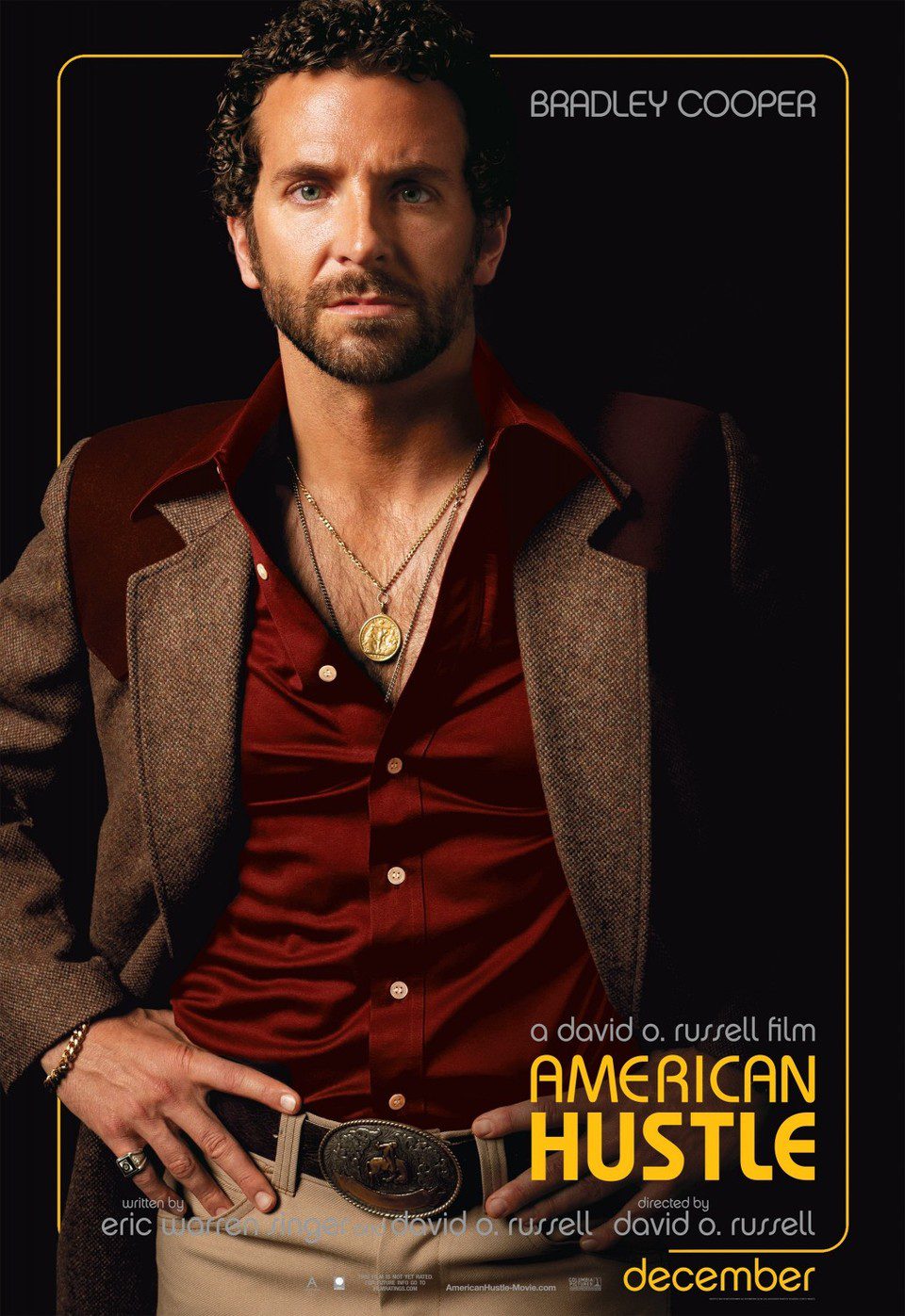 Póster de Bradley Cooper en 'American Hustle'