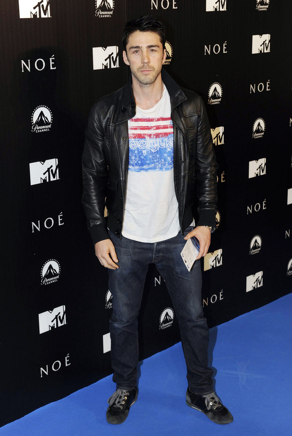 Rubén Sanz en la premiere de 'Noé' en Madrid