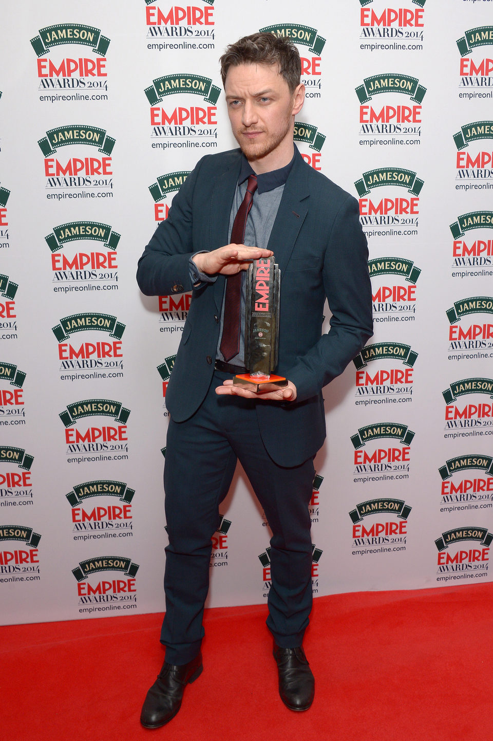 James McAvoy, mejor actor en los Premios Empire 2014