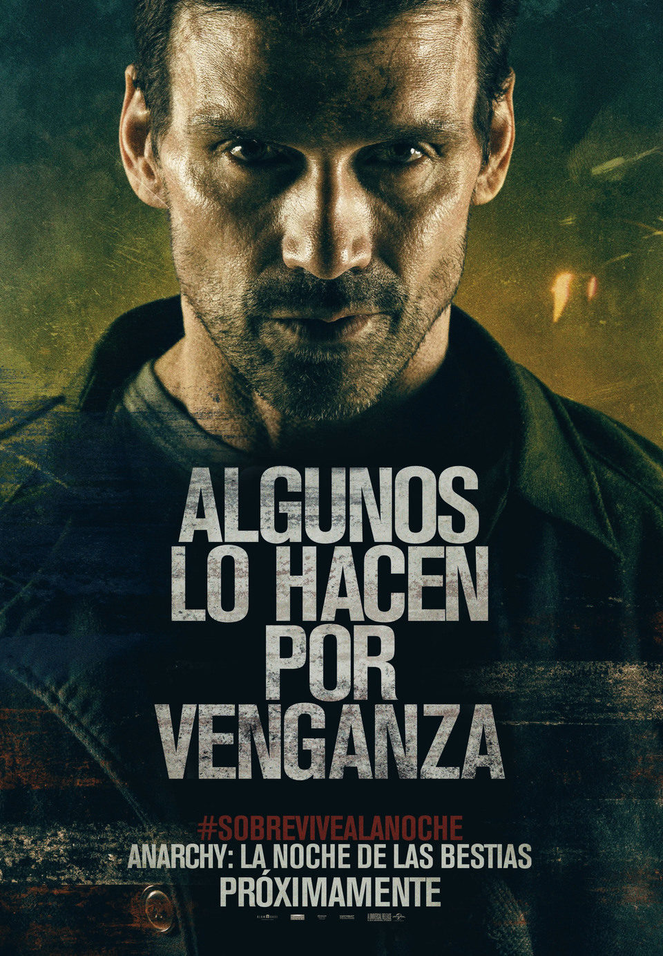 Póster individual de Frank Grillo en 'Anarchy: La noche de las bestias'