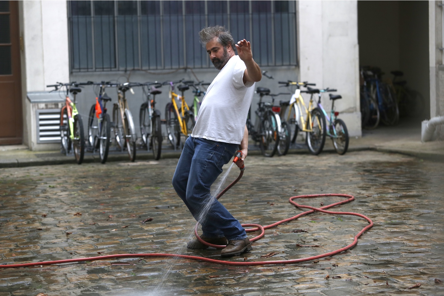 En un patio de París
