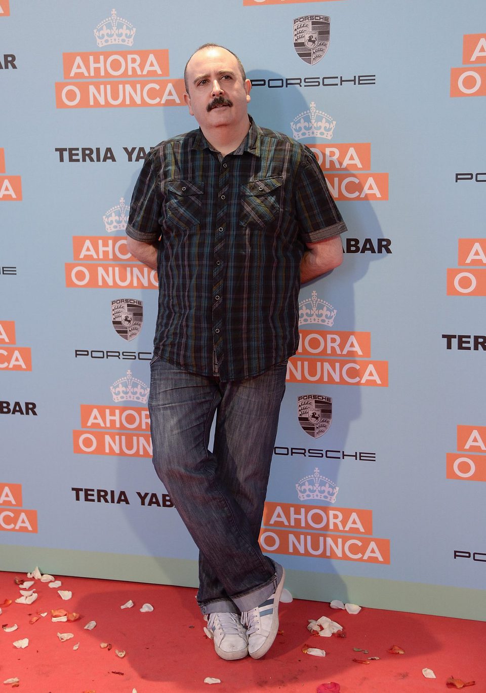 Carlos Areces en la premiere de 'Ahora o nunca'
