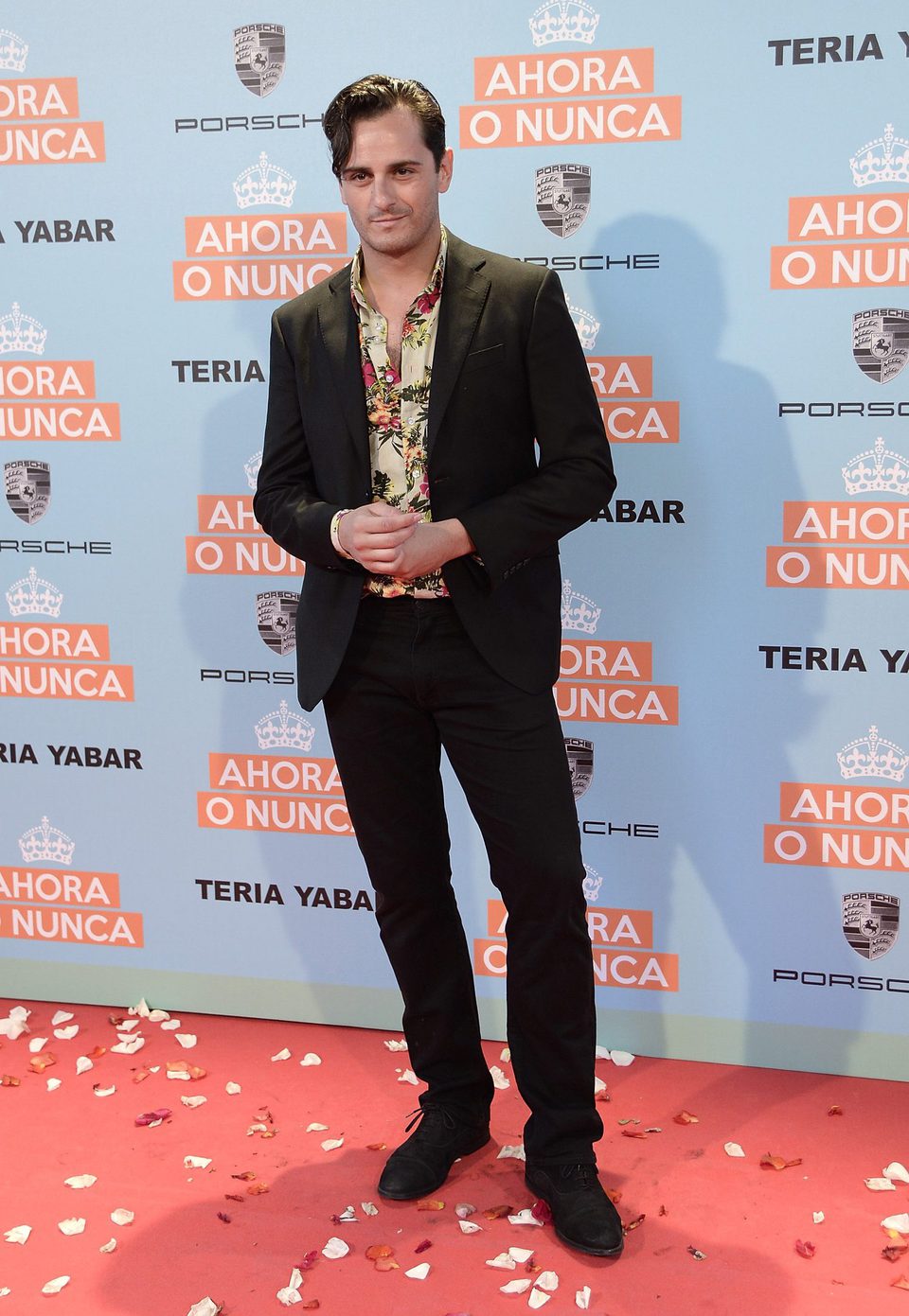 Asier Etxeandia en la premiere de 'Ahora o nunca'