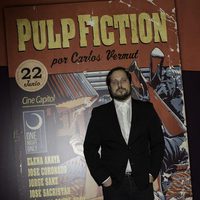 Carlos Vermut en el photocall de One Night Only: 'Pulp Fiction'