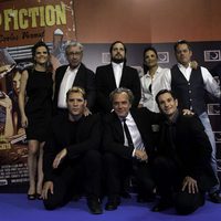 equipo-photocall-one-night-only-pulp-fiction