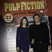 Bárbara Santa-Cruz y Sergio Peris-Mencheta en el photocall de One Night Only: 'Pulp Fiction'