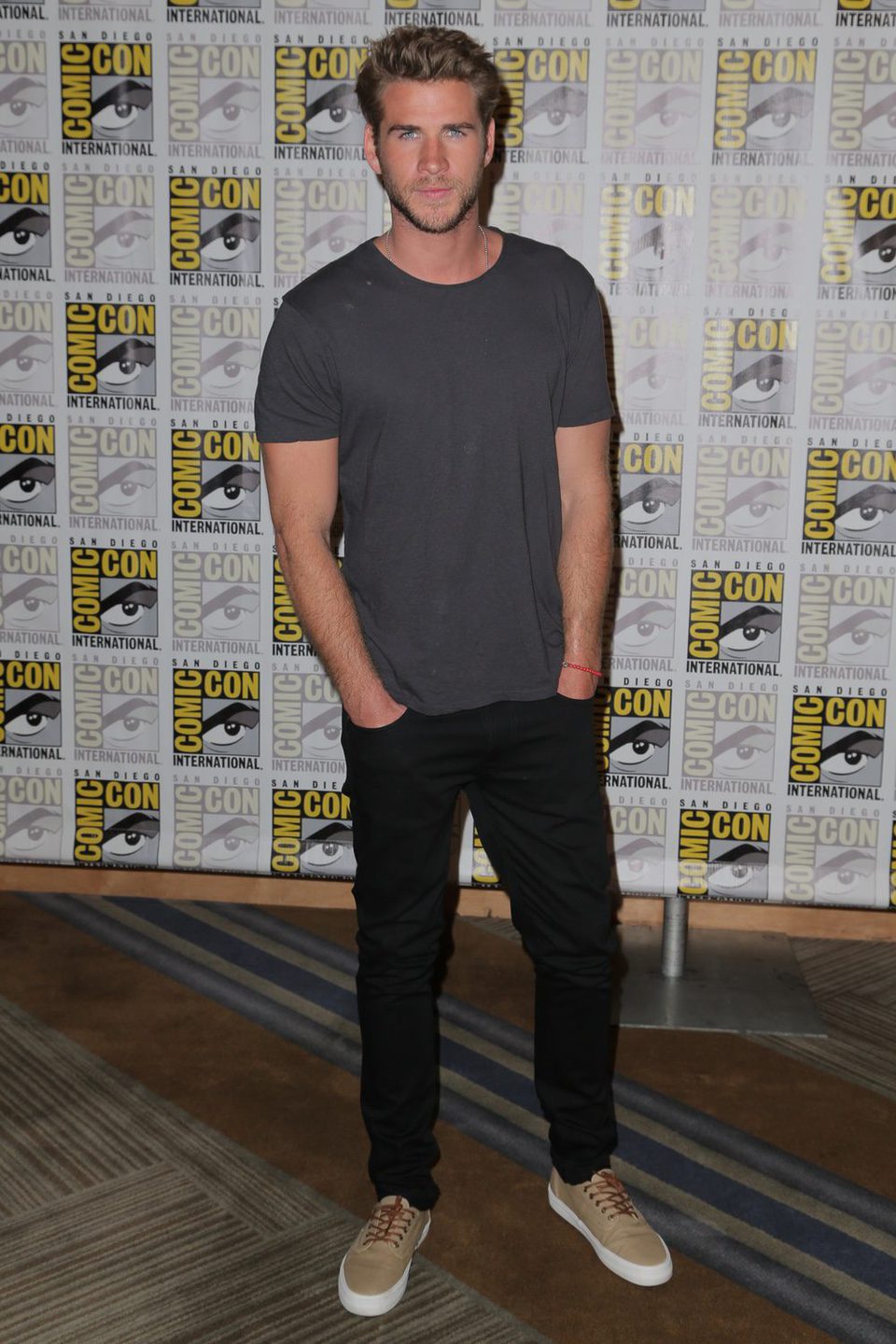 Liam Hemsworth en la Comic-Con 2015