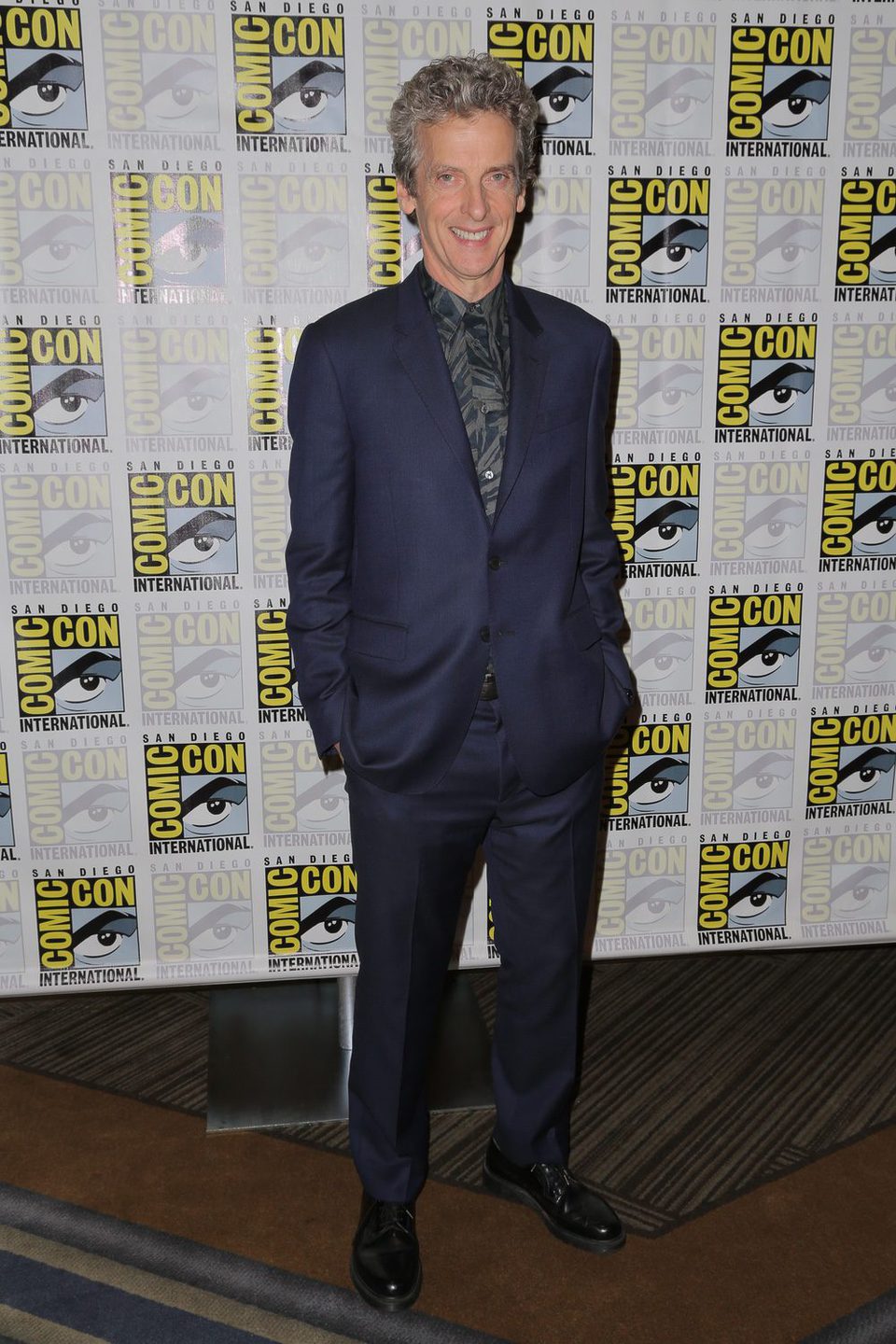 Peter Capaldi en la Comic-Con 2015
