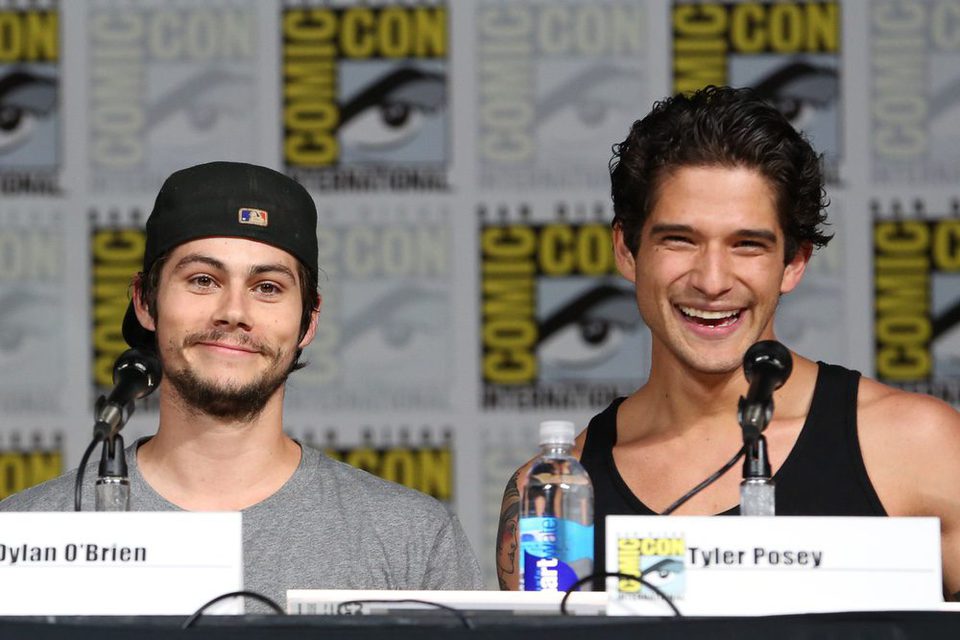 Dylan O'Brien y Tyler Posey en la Comic-Con 2015