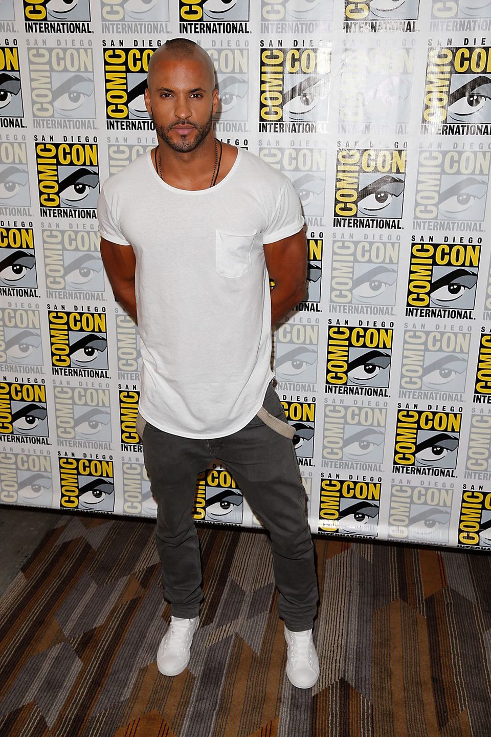 Ricky Whittle en la Comic-Con 2015