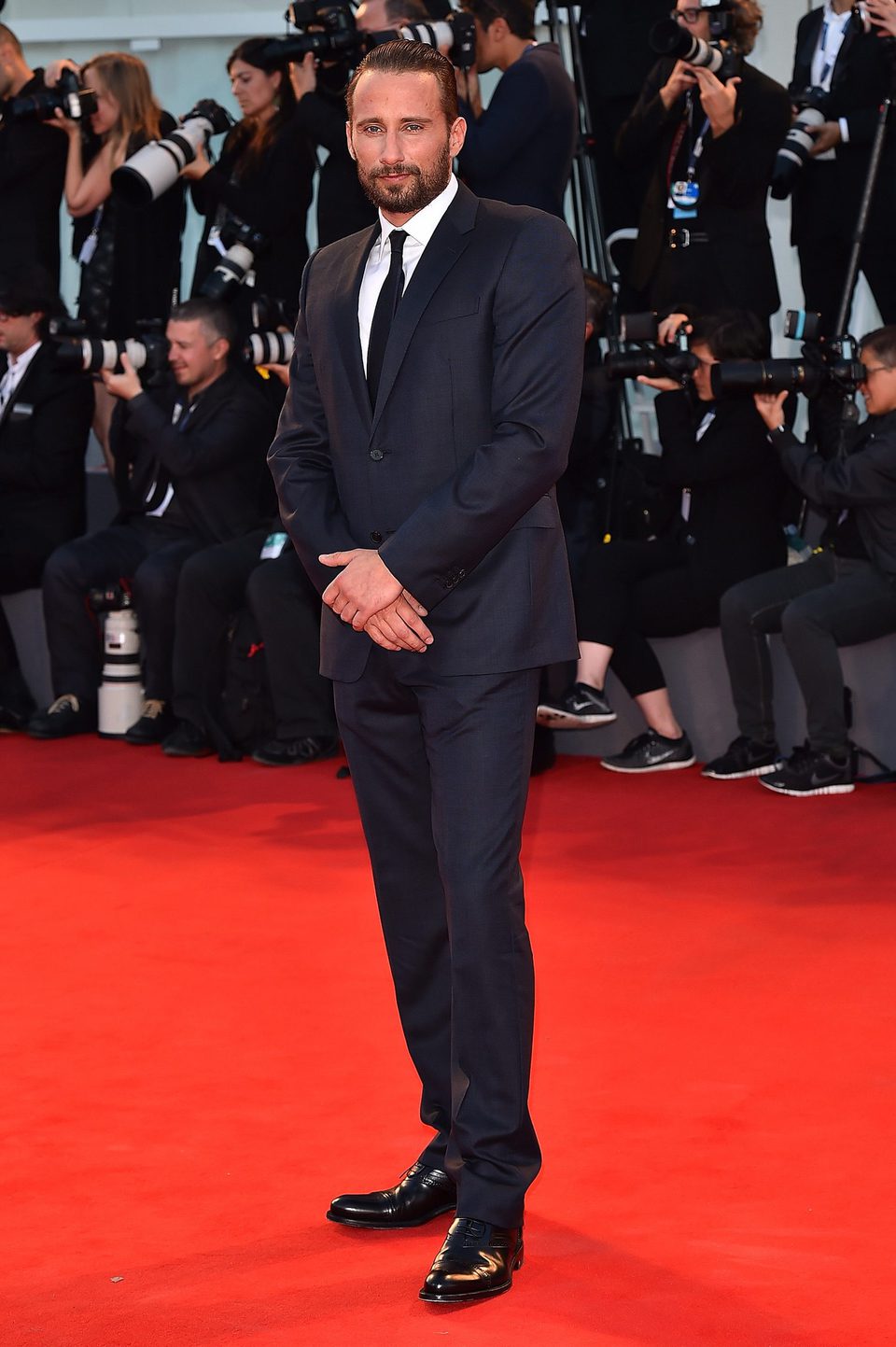 Matthias Schoenaerts en la 72ª edición del Festival de Venecia