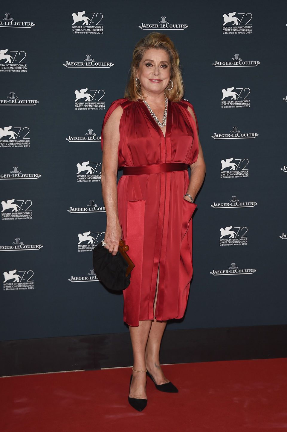 Catherine Deneuve en la 72ª edición del Festival de Venecia