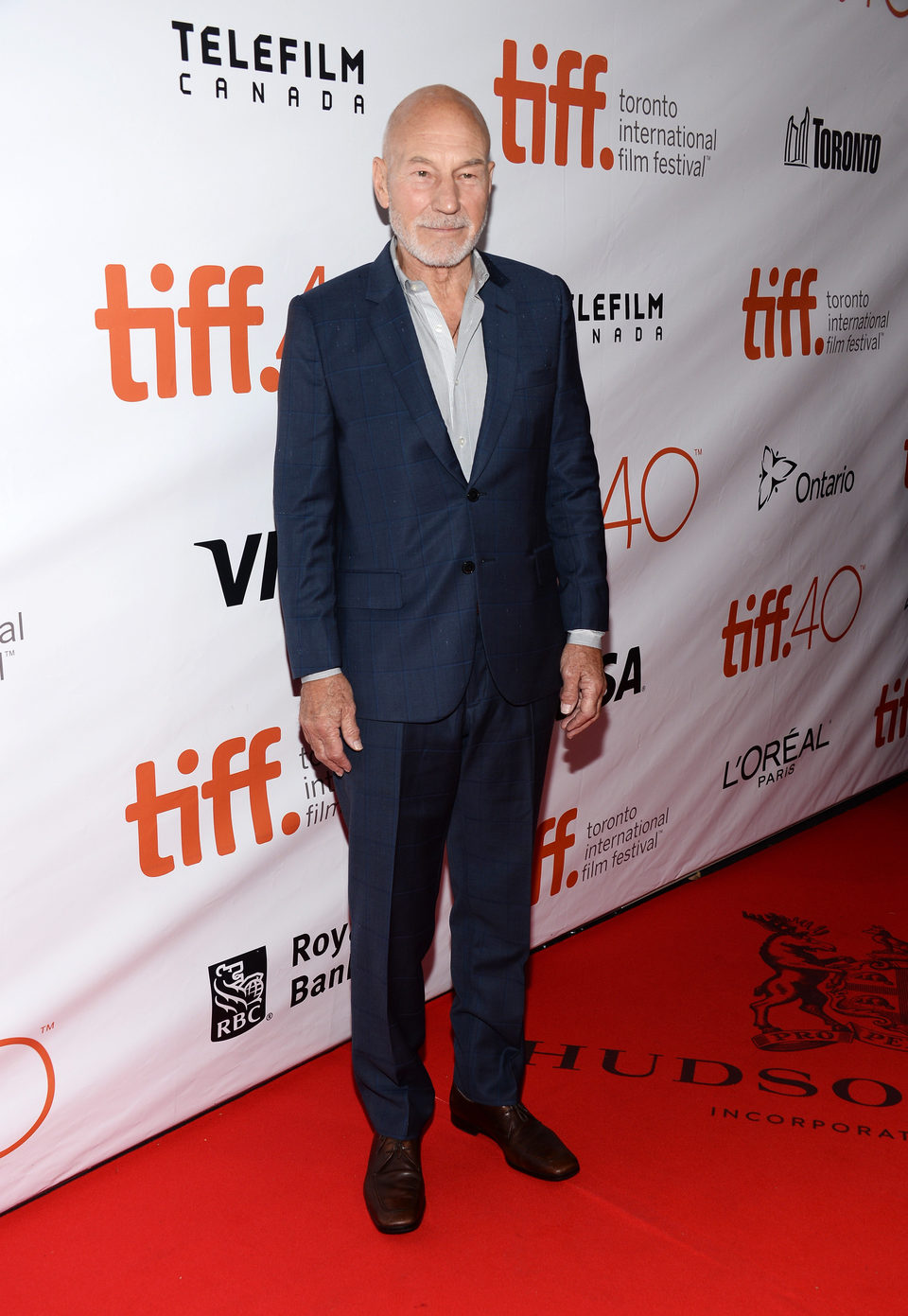Patrick Stewart en el Festival de Toronto 2015