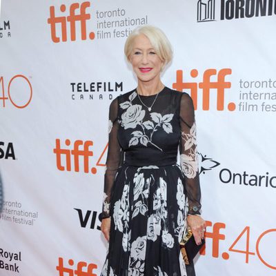 Helen Mirren en el Festival de Toronto 2015
