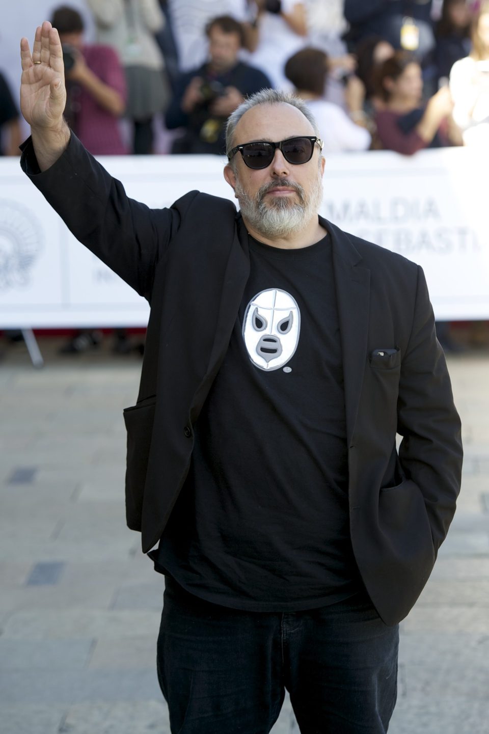 Álex de la Iglesia en el Festival de Cine de San Sebastián 2015