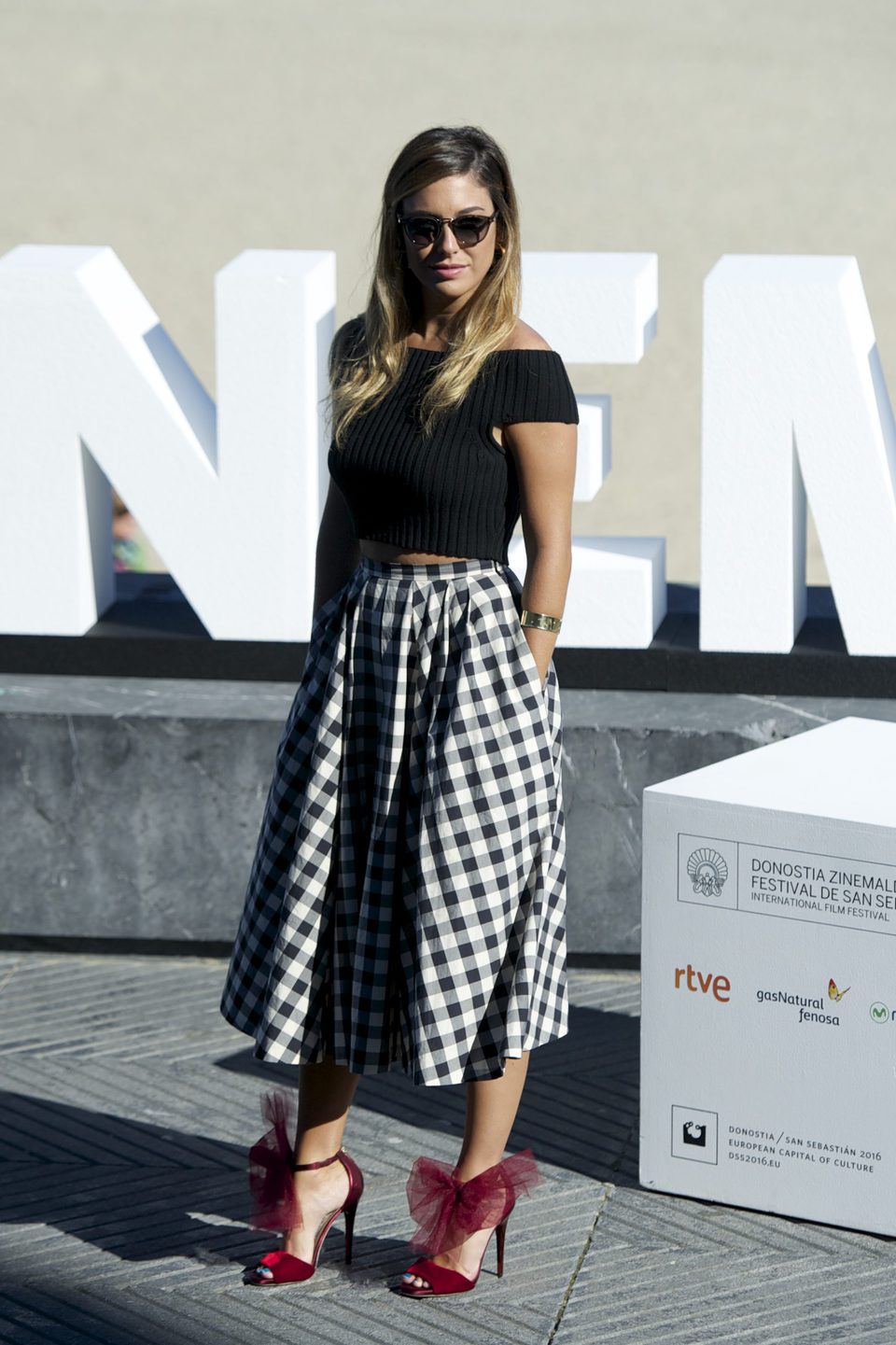 Blanca Suarez en el Festival de Cine de San Sebastián 2015