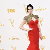 Laura Prepon en la Alfombra roja de los Premios Emmy 2015