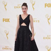 Amanda Peet en la alfombra roja de los premios Emmy 2015