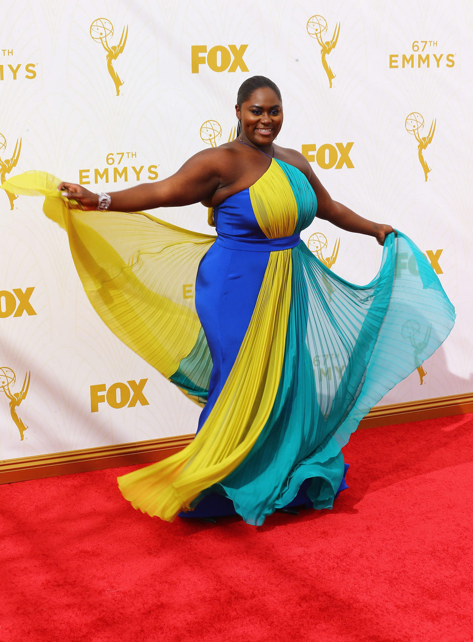Danielle Brooks en la alfombra roja de los Emmy 2015