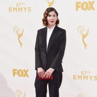 Carrie Brownstein en la alfombra roja de los Premios Emmy 2015