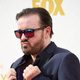 Ricky Gervais en la alfombra roja de los premios Emmy 2015