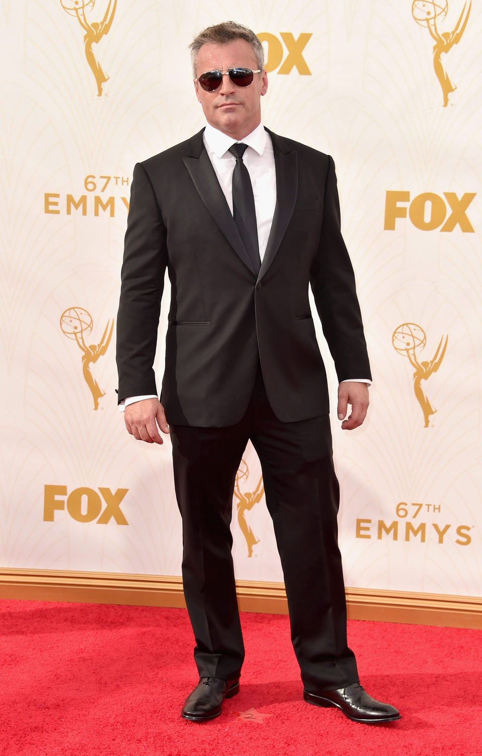 Matt LeBlanc en la alfombra roja de los Premios Emmy 2015