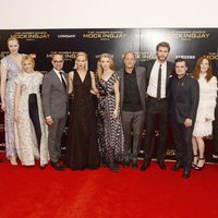 El reparto de 'Los Juegos del Hambre: Sinsajo - Parte 2' en la premiere londinense