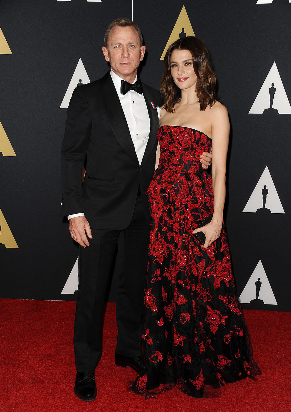 Daniel Craig y Rachel Weisz en los Governor's Awards 2015
