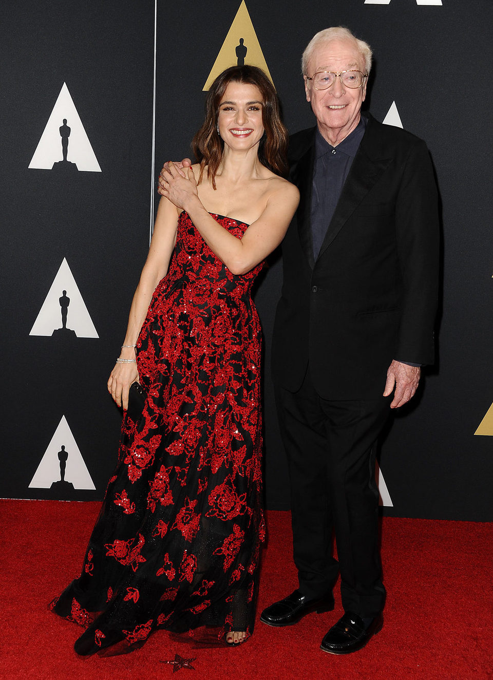 Rachel Weisz y Michael Caine en los Governor's Awards 2015