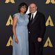 Cheryl Boone Isaacs y su marido en los Governor's Awards 2015