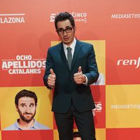 Berto Romero en la Premiere de 'Ocho apellidos catalanes'