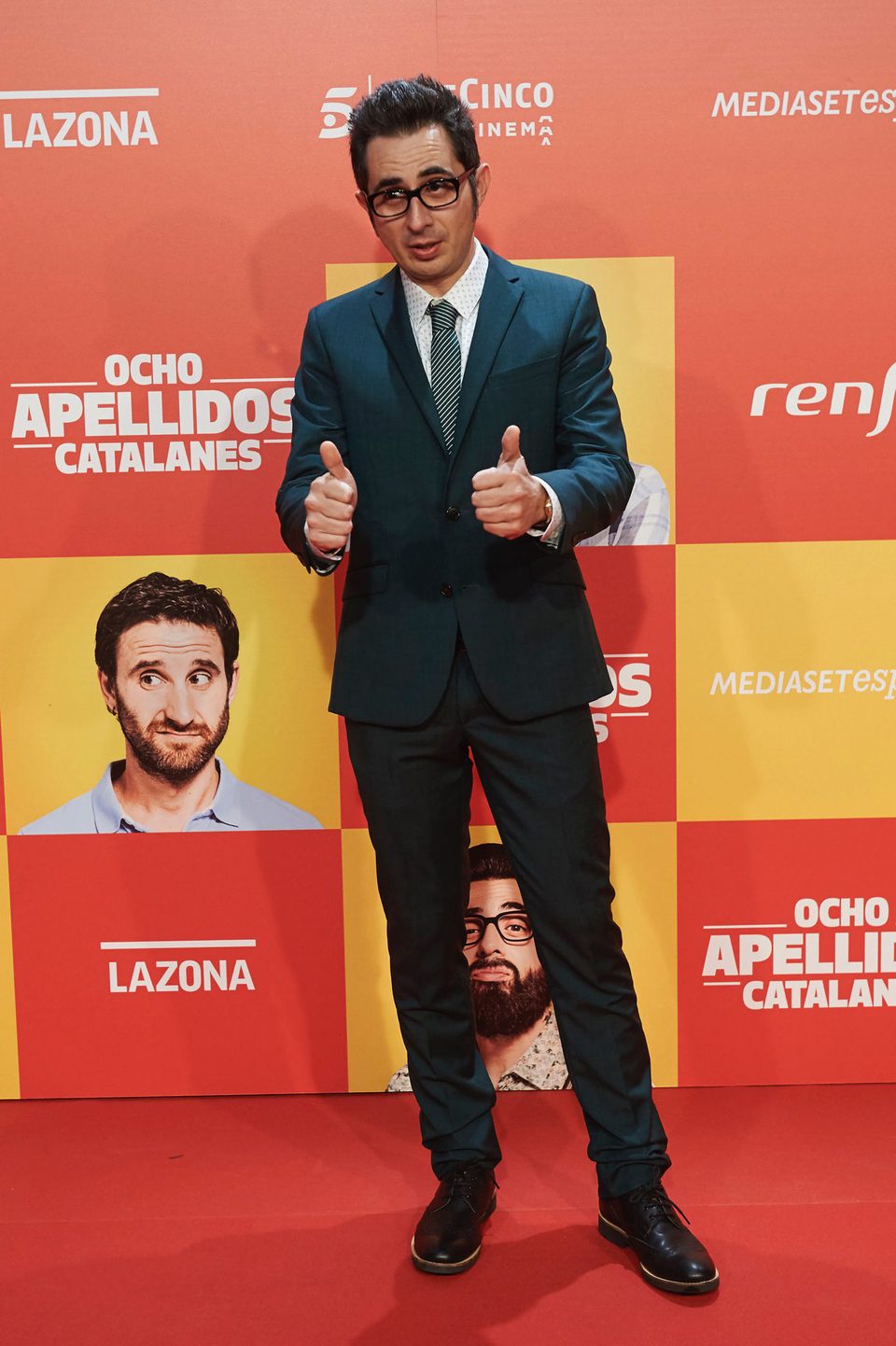 Berto Romero en la Premiere de 'Ocho apellidos catalanes'