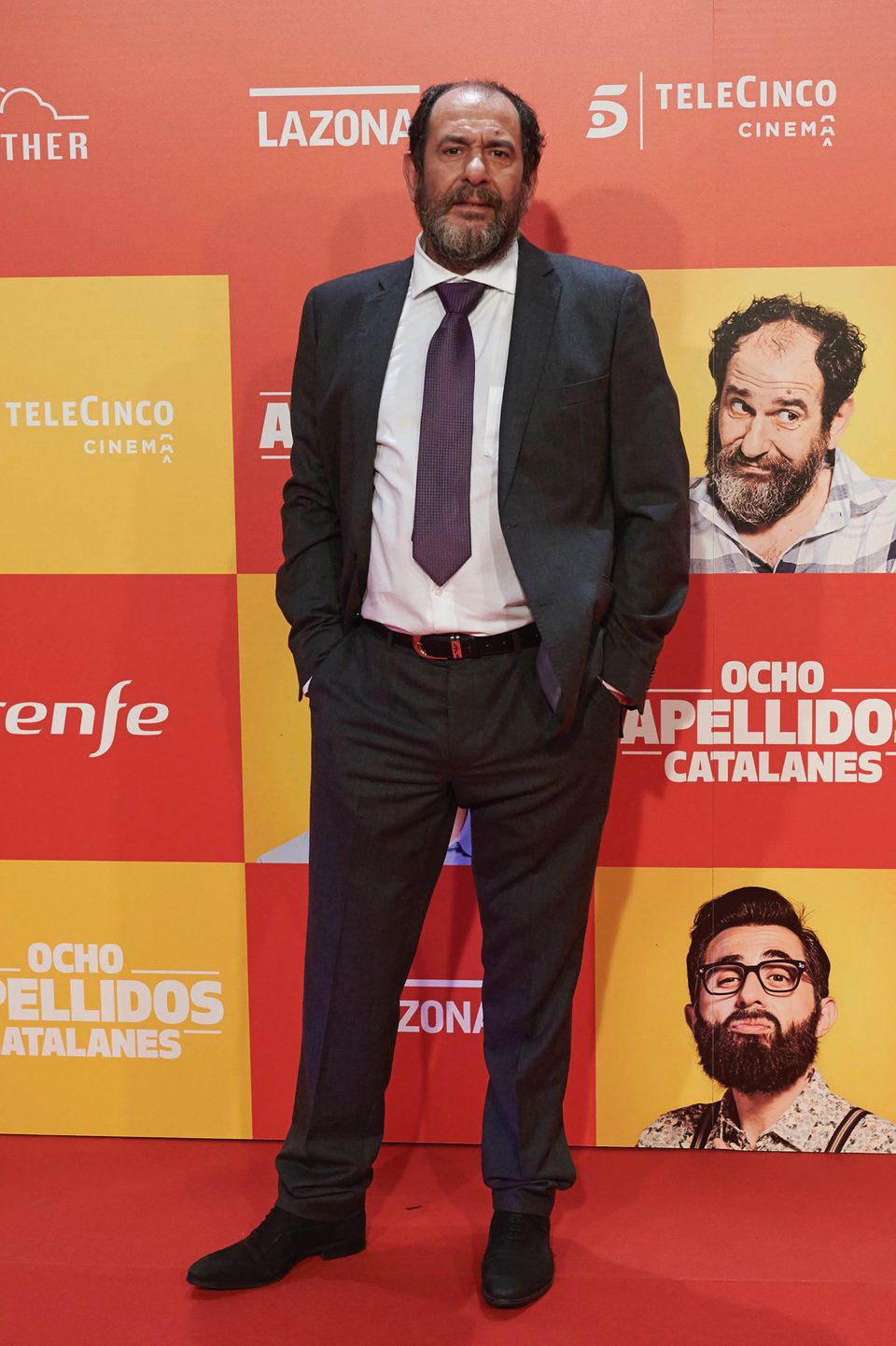 Karra Elejalde en la Premiere de 'Ocho apellidos catalanes'