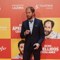 Alberto López en la Premiere de 'Ocho apellidos catalanes'