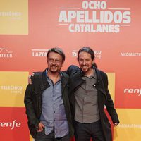 Pablo Iglesias en la Premiere de 'Ocho apellidos catalanes'