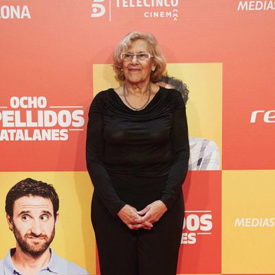 Manuela Carmena en la Premiere de 'Ocho apellidos catalanes'