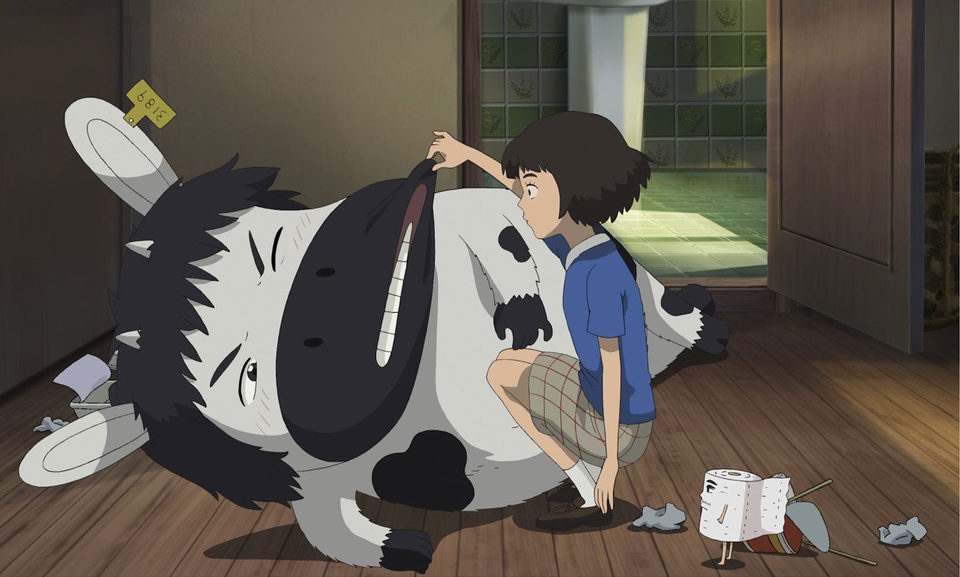 La chica satélite y el chico vaca