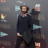 Leiva en la premiere de 'Palmeras en la nieve' en Madrid