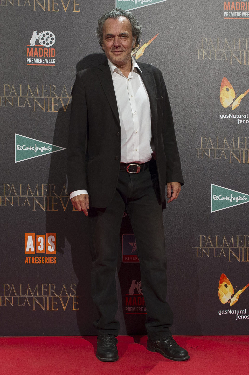 José Coronado en la premiere de 'Palmeras en la nieve' en Madrid