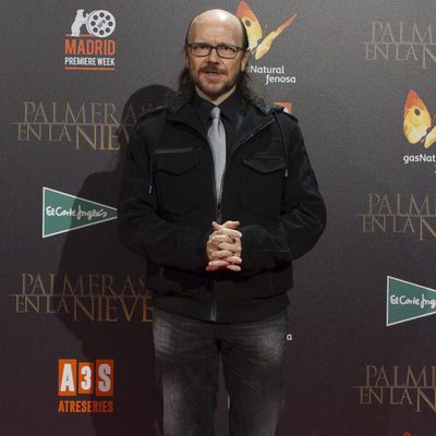 Santiago Segura en la premiere de 'Palmeras en la nieve' en Madrid