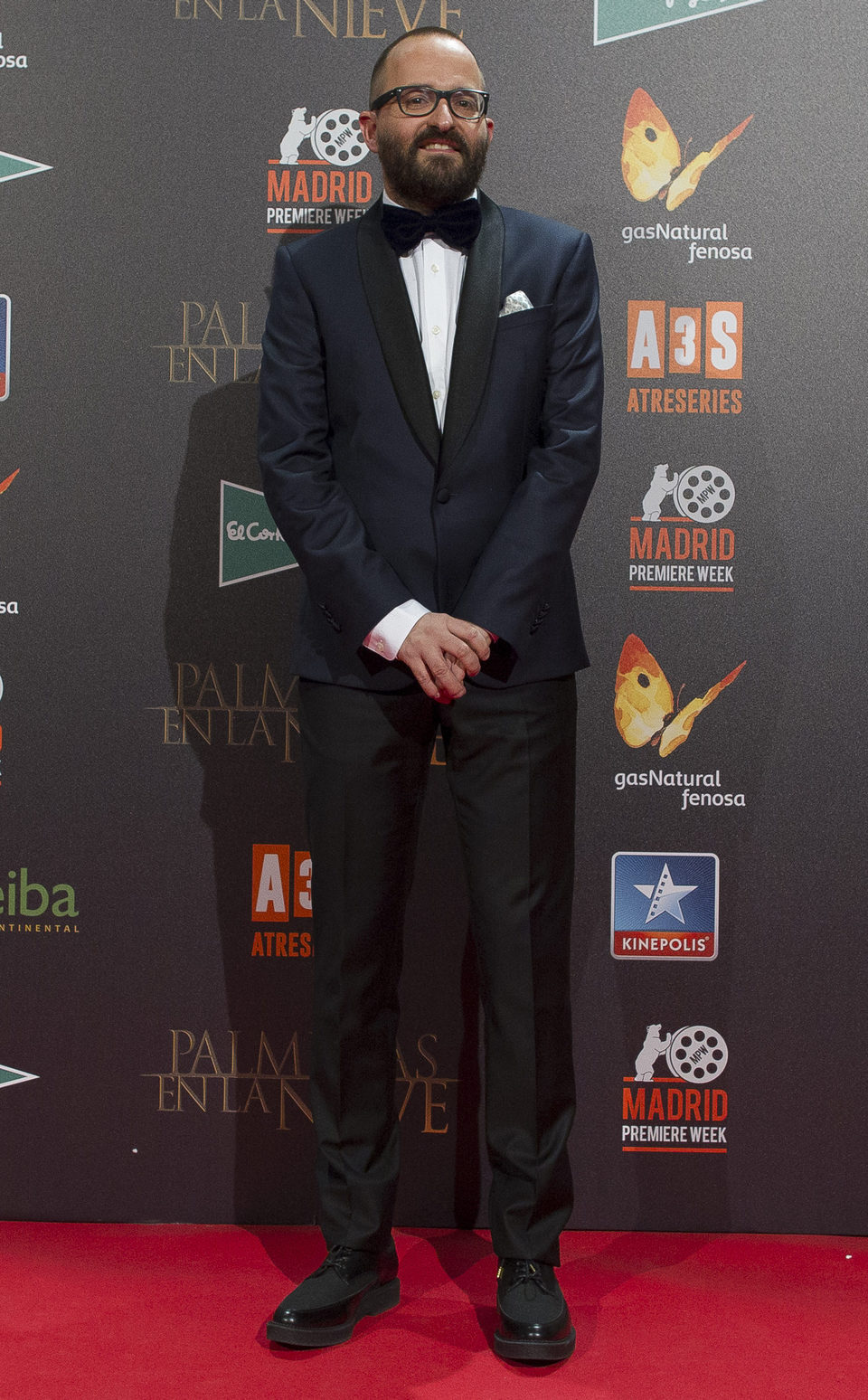 Fernando González Molina en la premiere de 'Palmeras en la nieve'