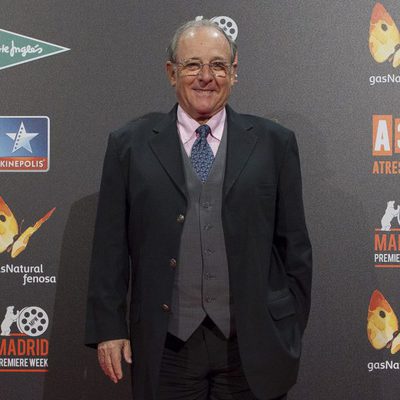 Emilio Gutiérrez Caba en la premiere de 'Palmeras en la nieve' en Madrid